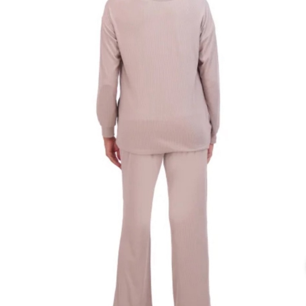 Live 2 Lounge 3 Piece Loungewear Set NWT Cardigan Tank Top Pants Soft & Cooling - Picture 3 of 12